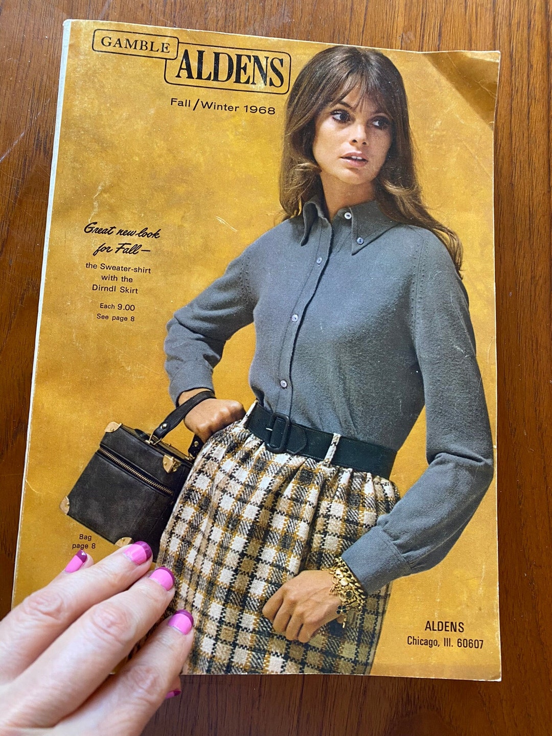 Vintage 1968 Gamble Aldens Fall/winter Catalog Etsy