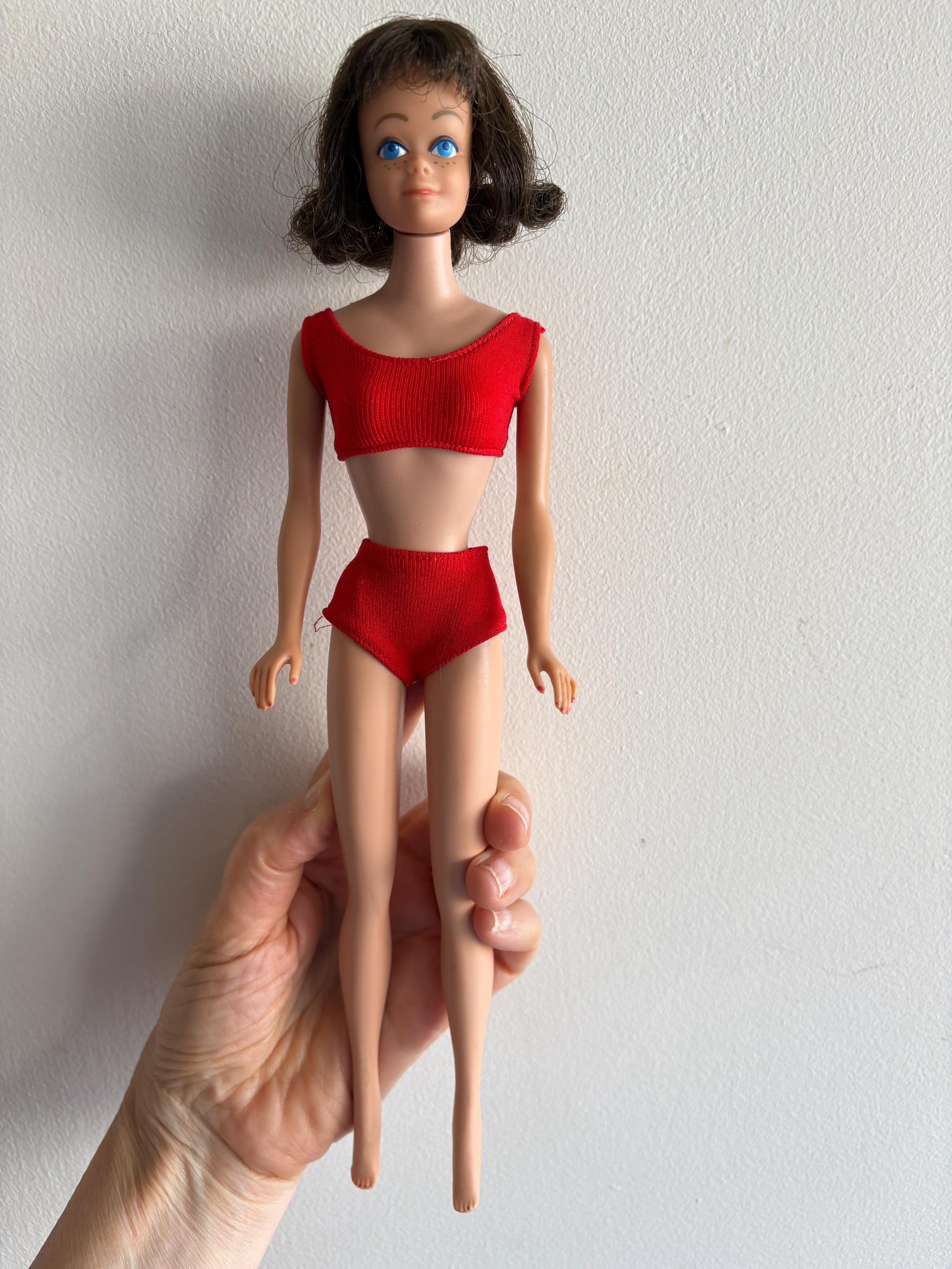VINTAGE 1963 ORIGINAL BARBIE AND MIDGE DOLL CASE
