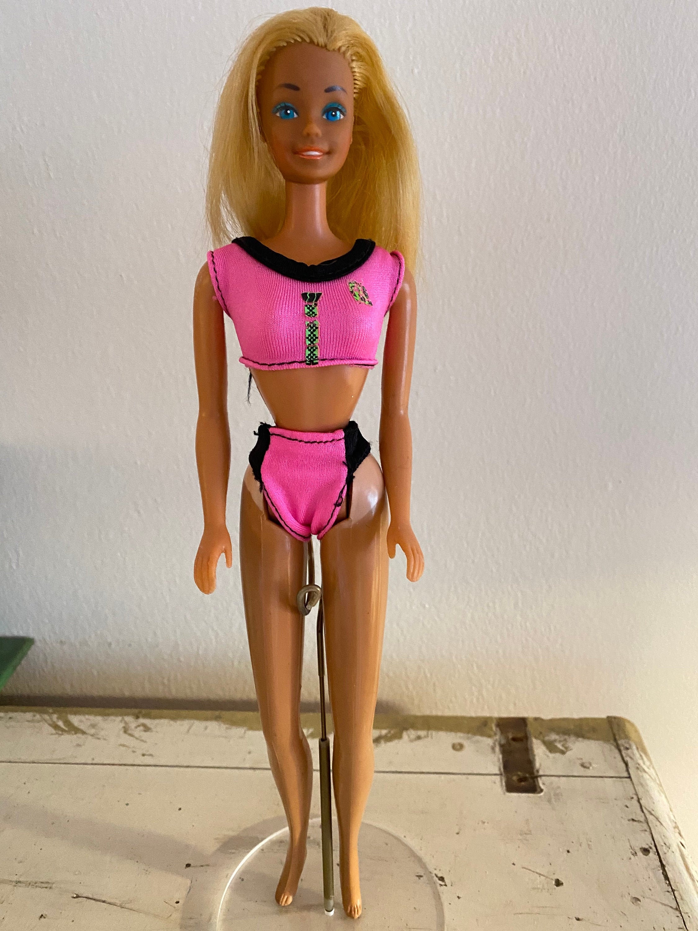 Original barbie 80s estilo baile de formatura retro collectible