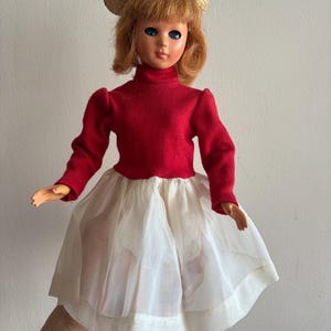 Poupée Vintage Bonomi En Rhodoïd 43 Cm - Années 40/50 - Excellent état