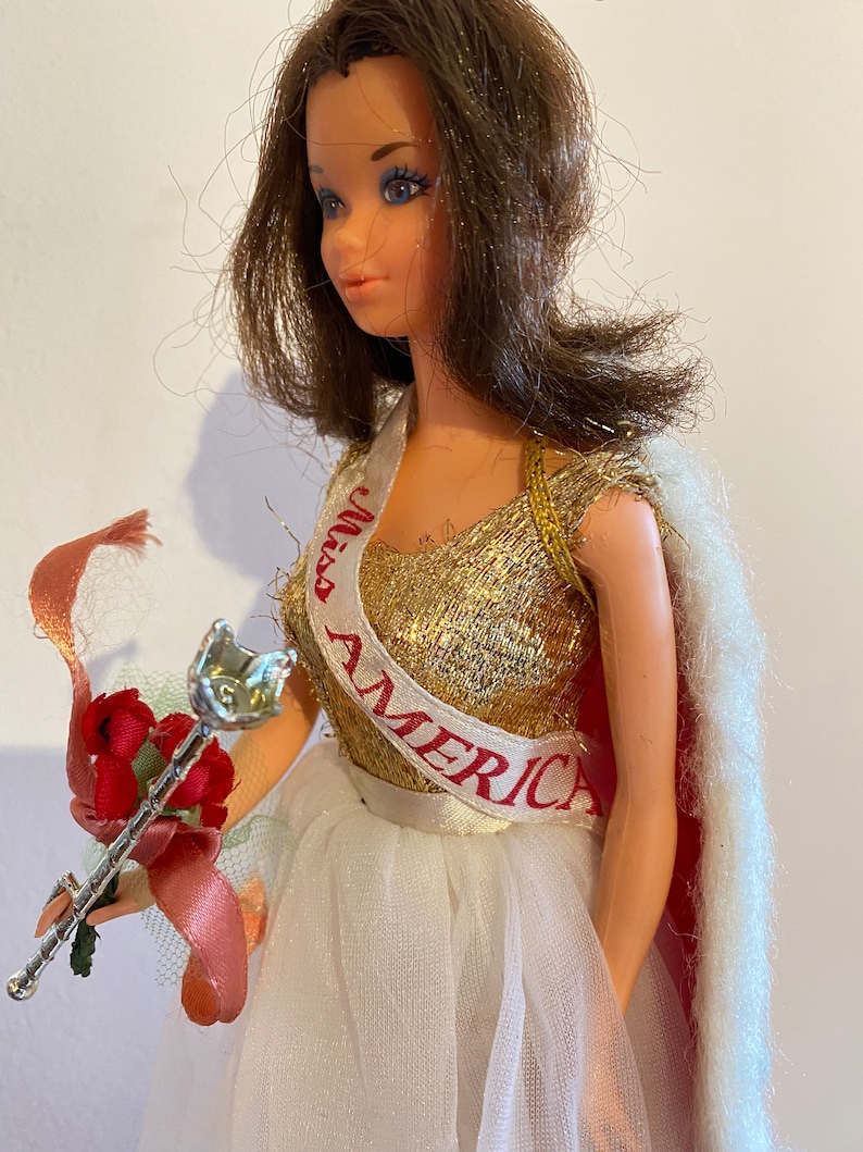 Vintage 1972 Miss America Barbie Quick Curl With Steffie Face Etsy