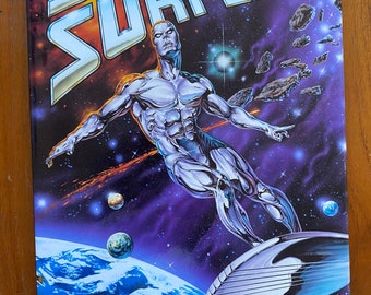 Silver Surfer Graphic Novel Judgment Day, Hard Cover 1988 by Stan Lee