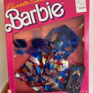 Vintage Barbie Doll Private Collection Fashions #4512 NRFP 1987 by Mattel