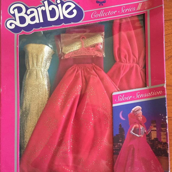 Barbie Silver Sensation Complete Outfit, NRFB, 1983, Superstar Era Fashion