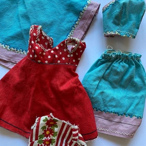 Vintage Barbie Cut and Sew Clothes