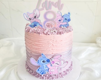 Stich Personalized Cake Topper Set [5 PIECE]