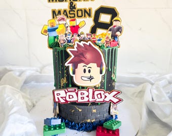 Roblox Cake Topper Set [12 PIECE]