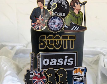 Oasis Personailsed Cake Topper Set [13 PIECE]