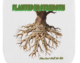 Planted in Strength: Black History Roots Art tote bag | Black History Month | Legacy, Unity & Resilience gift | VCD Design