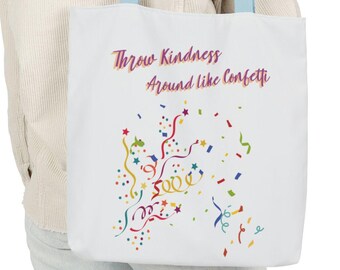 Kindness Confetti Tote Bag | Everyday Reusable Carryall