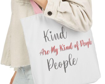 Kind People Tote Bag | Everyday Reusable Carryall