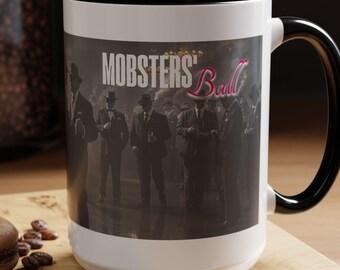 Mobsters Ball Retro Noir Mug | Vintage Gangster Parody Coffee Mug