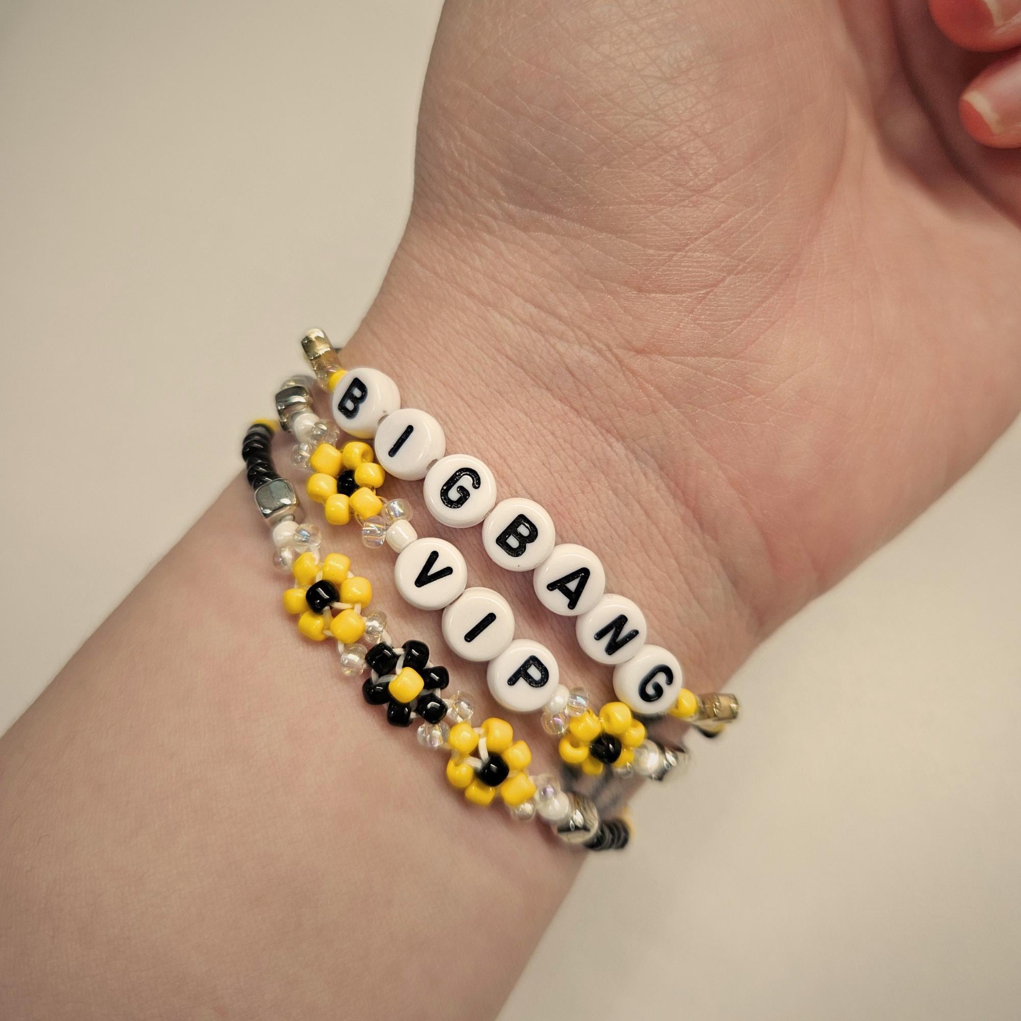 BIGBANG Beaded Bracelet Set | Handmade KPOP Bracelets | VIP
