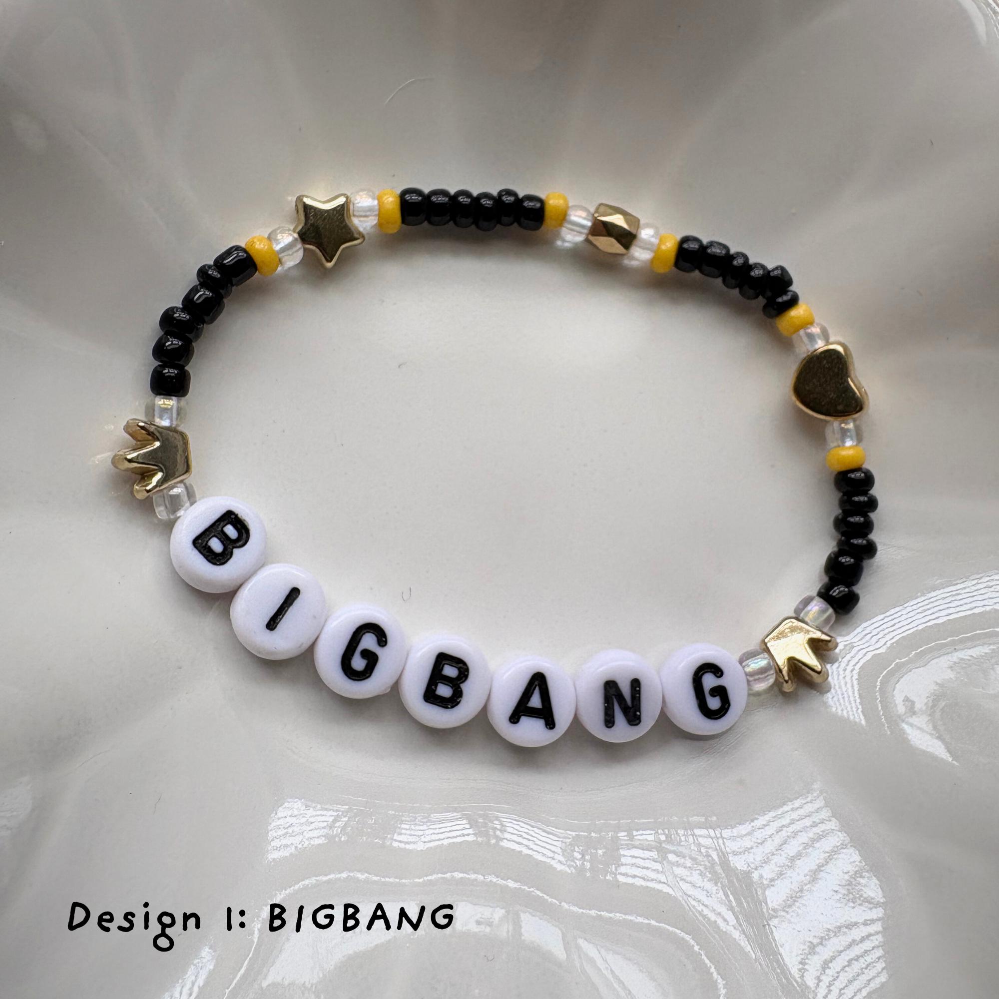 BIGBANG Beaded Bracelet Set | Handmade KPOP Bracelets | VIP