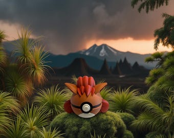 Vulpix 3D Printed Fan Art Collectible