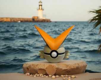 Victini 3D Printed Fan Art Collectible