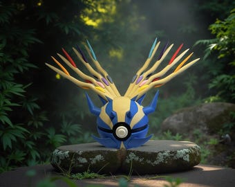 Xerneas 3D Printed Fan Art Collectible