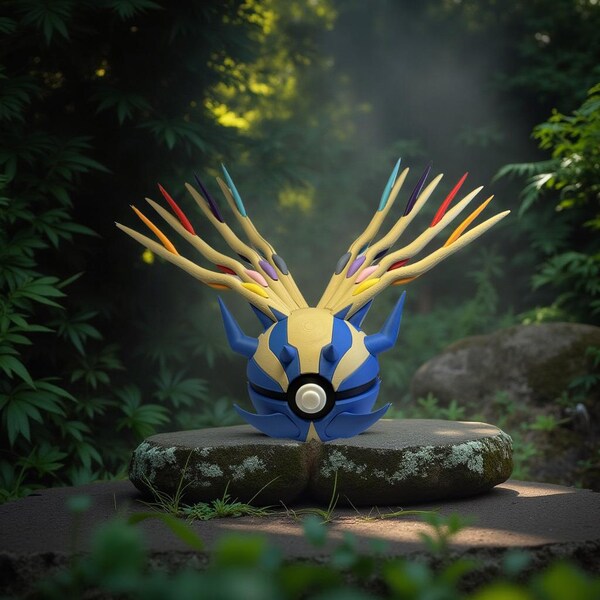 Xerneas 3D Gedrucktes Fan Art Sammlerstück