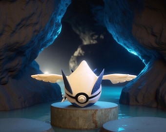 Lugia 3D Printed Fan Art Collectible