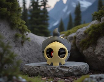 Duskull 3D Printed Fan Art Collectible