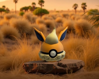 Flareon 3D Printed Fan Art Collectible