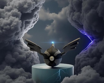 Zekrom 3D Printed Fan Art Collectible