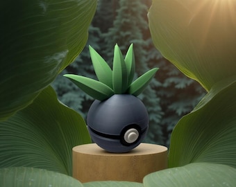 Oddish 3D Printed Fan Art Collectible