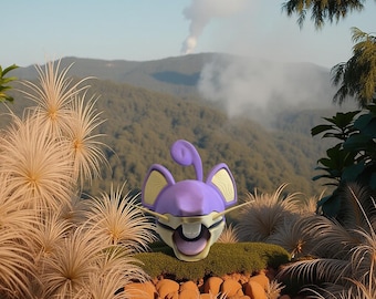 Rattata 3D Printed Fan Art Collectible