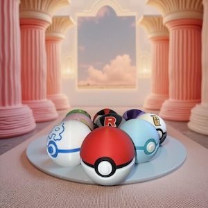 Bolas de bolsillo impresas en 3D, arte coleccionable de fans