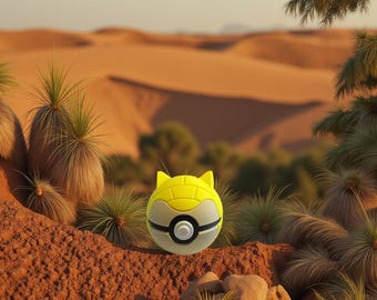 Sandshrew 3D Printed Fan Art Collectible