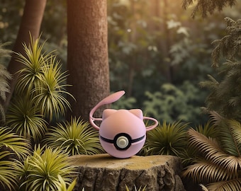 Mew 3D Printed Fan Art Collectible
