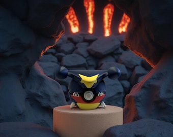 Garchomp 3D Printed Fan Art Collectible