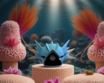 Seadra 3D Gedrucktes Fan Art Sammlerstück