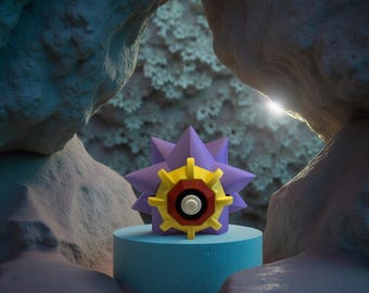 Starmie 3D Printed Fan Art Collectible