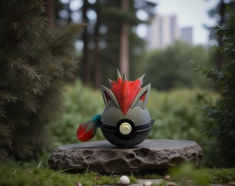 Arte de fan de Zoroark impreso en 3D coleccionable