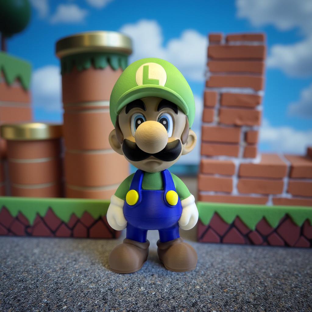 Chibi Luigi