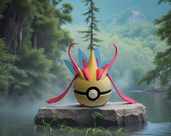 Fan Art Milotic imprimé en 3D à collectionner