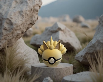 Ninetales 3D Printed Fan Art Collectible