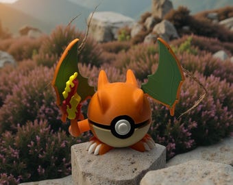 Charizard 3D Printed Fan Art Collectible