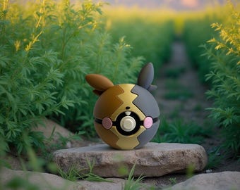 Morpeko 3D Printed Fan Art Collectible