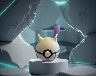 Mewtwo 3D Printed Fan Art Collectible