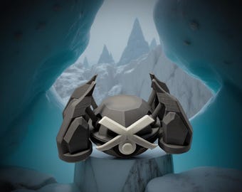 Metagross 3D Printed Fan Art Collectible