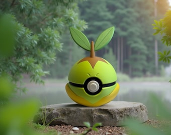 Turtwig 3D Printed Fan Art Collectible