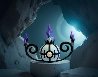 Chandelure 3D Printed Fan Art Collectible