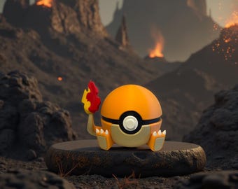Charmander 3D Printed Fan Art Collectible