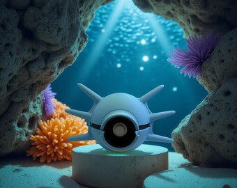 Horsea 3D Printed Fan Art Collectible