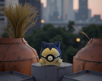 Snorlax 3D Printed Fan Art Collectible