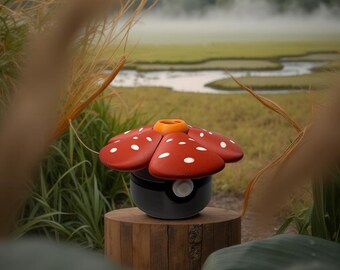 Vileplume 3D Printed Fan Art Collectible