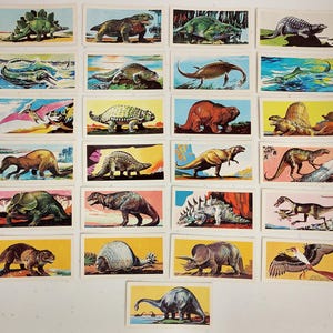 Prehistoric Animals - Goodies Ltd - Full set 25