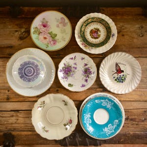 DU VÄLJER Blandat Vintage Enkelt Fat / Liten Tallrik